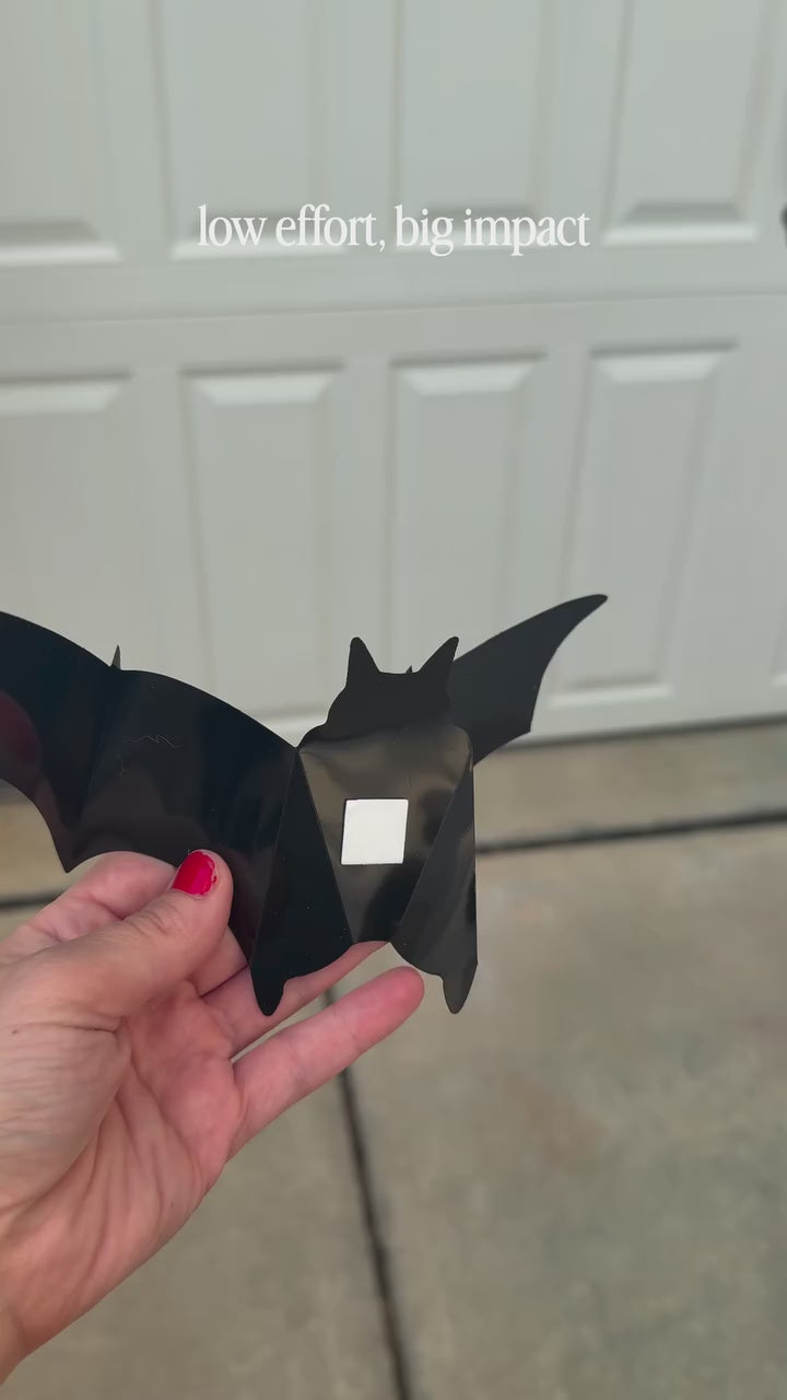 3D LED Glowing Halloween Bat